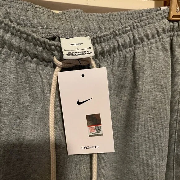 Nike Duke Dri-Fit Men's Gray Lightweight Sweatpants_Size L_NWT - Picture 4 of 6